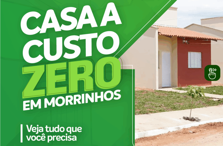 *Inscrições para “Casas a Custo Zero” seguem abertas até 7 de maio em Morrinhos*