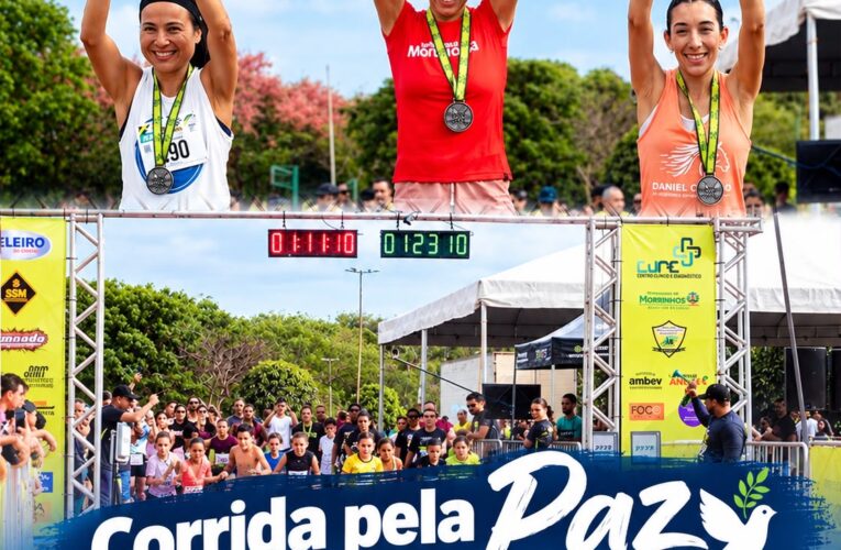 A Prefeitura de Morrinhos realizou, na manhã deste domingo, a SMT RUN – Corrida pela Paz no Trânsito, um evento que reuniu esporte, saúde, lazer e, principalmente, conscientização